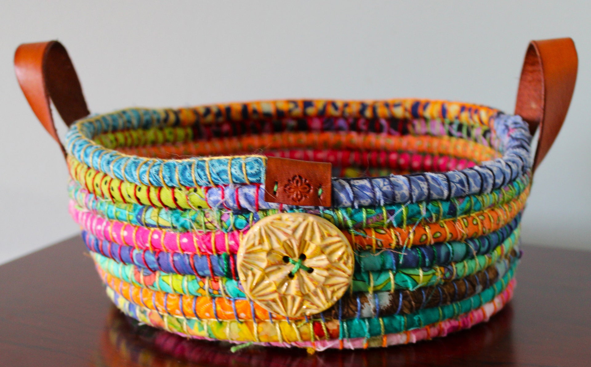 Hand Stitched Coil Baskets