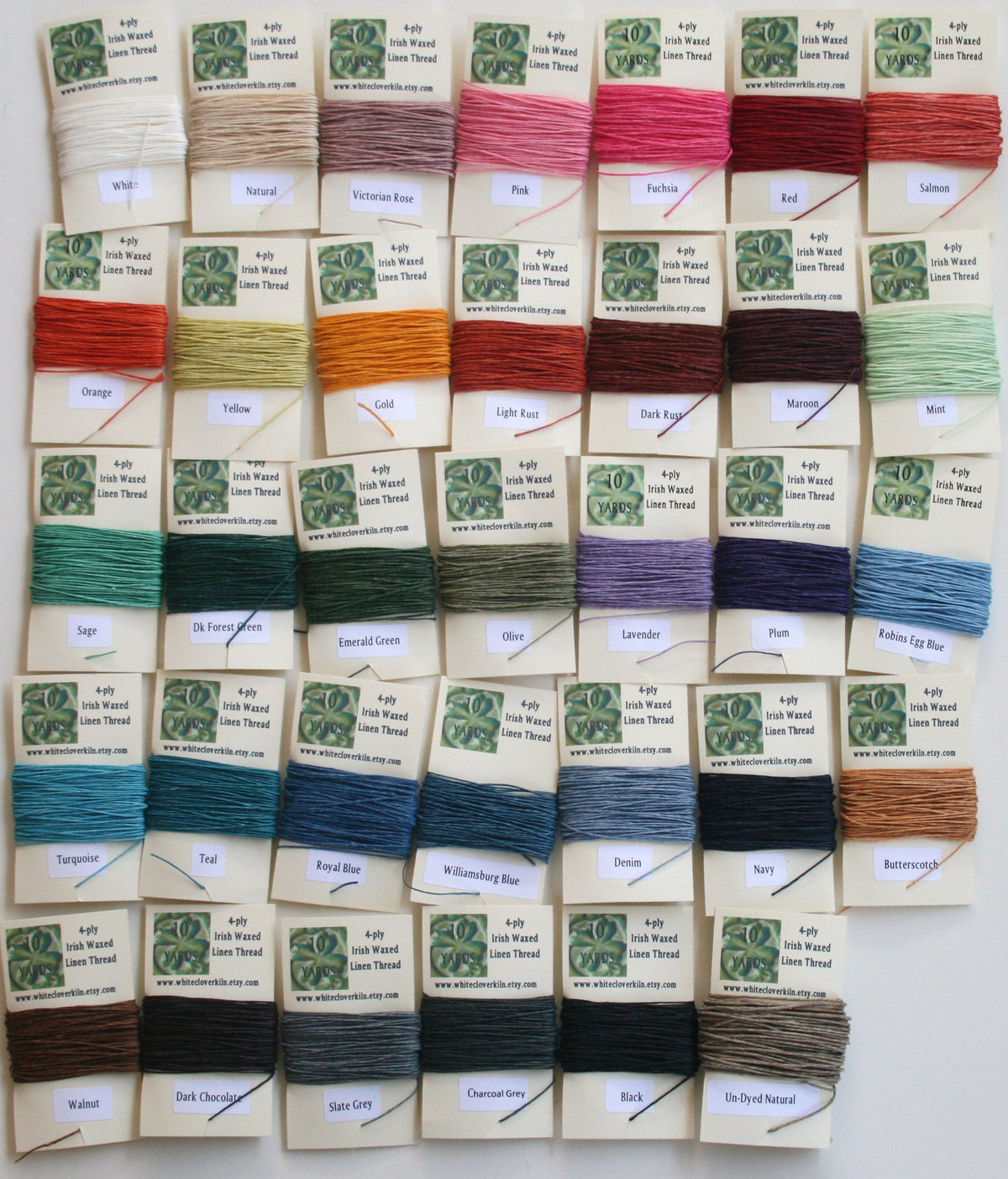 Irish Waxed Linen Thread