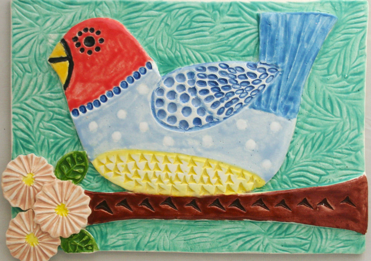 Bird Ceramic Wall Art Tile 5