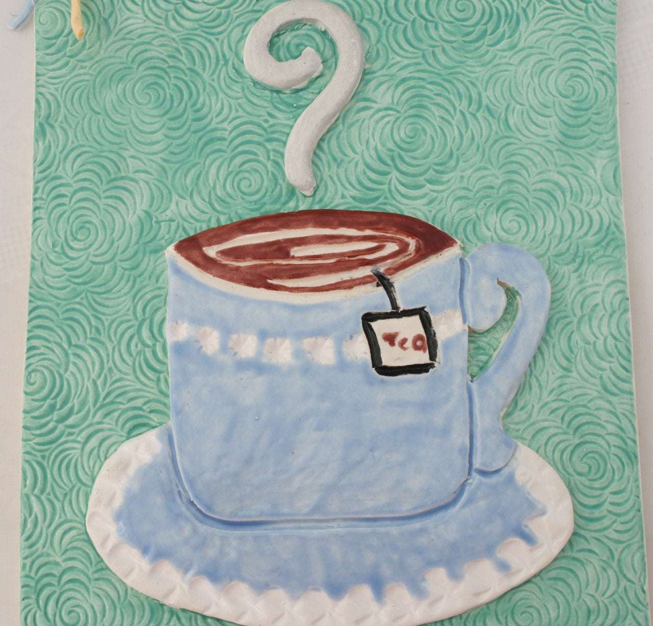 Tea Cup Ceramic Wall Art Tile 1