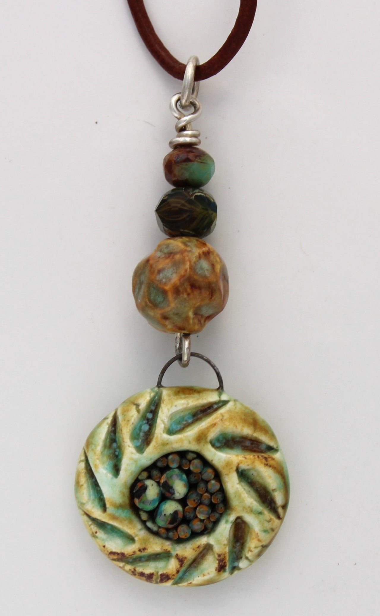 Micro Mosaic Necklace 1001
