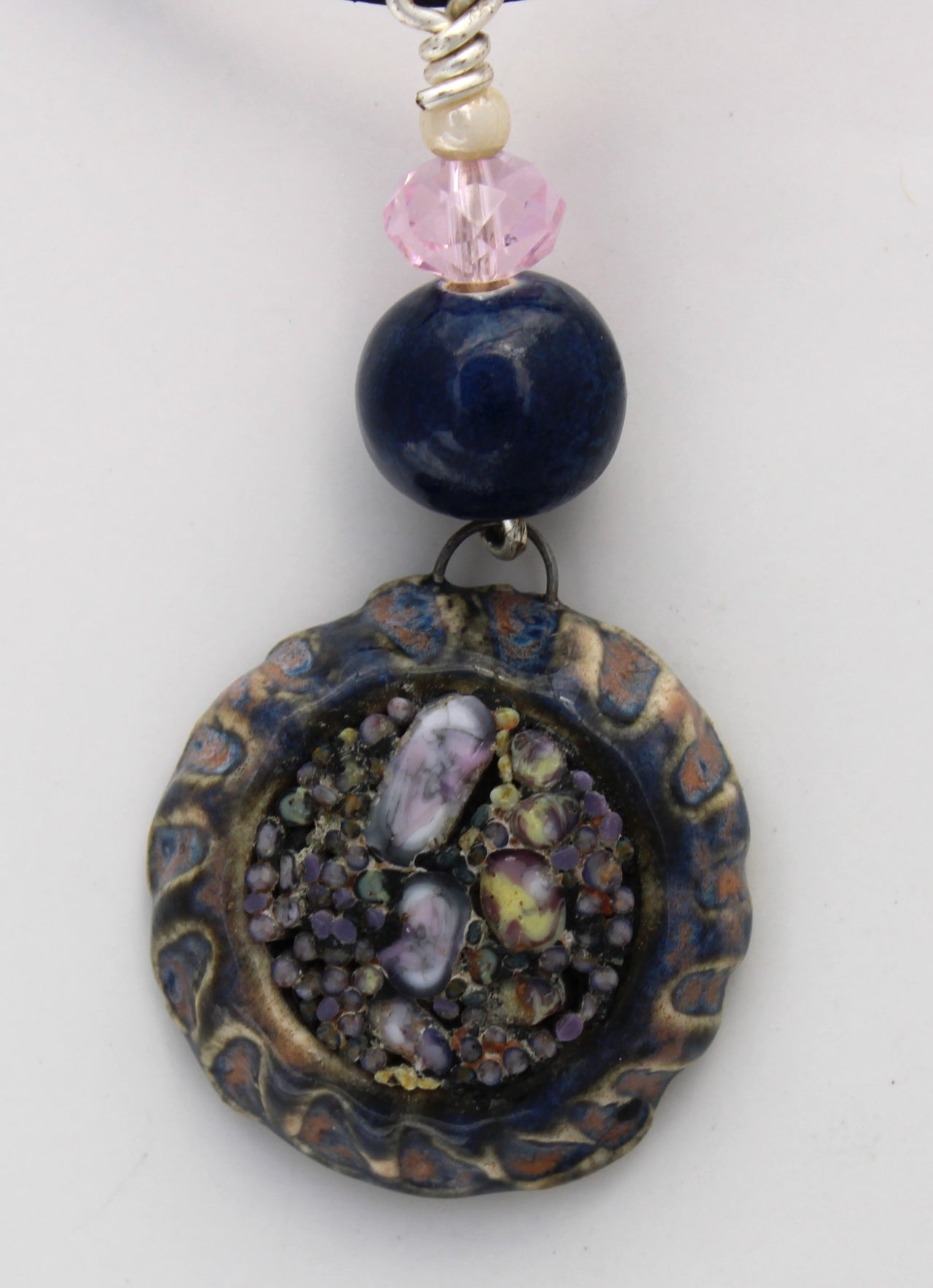Micro Mosaic Necklace 1002