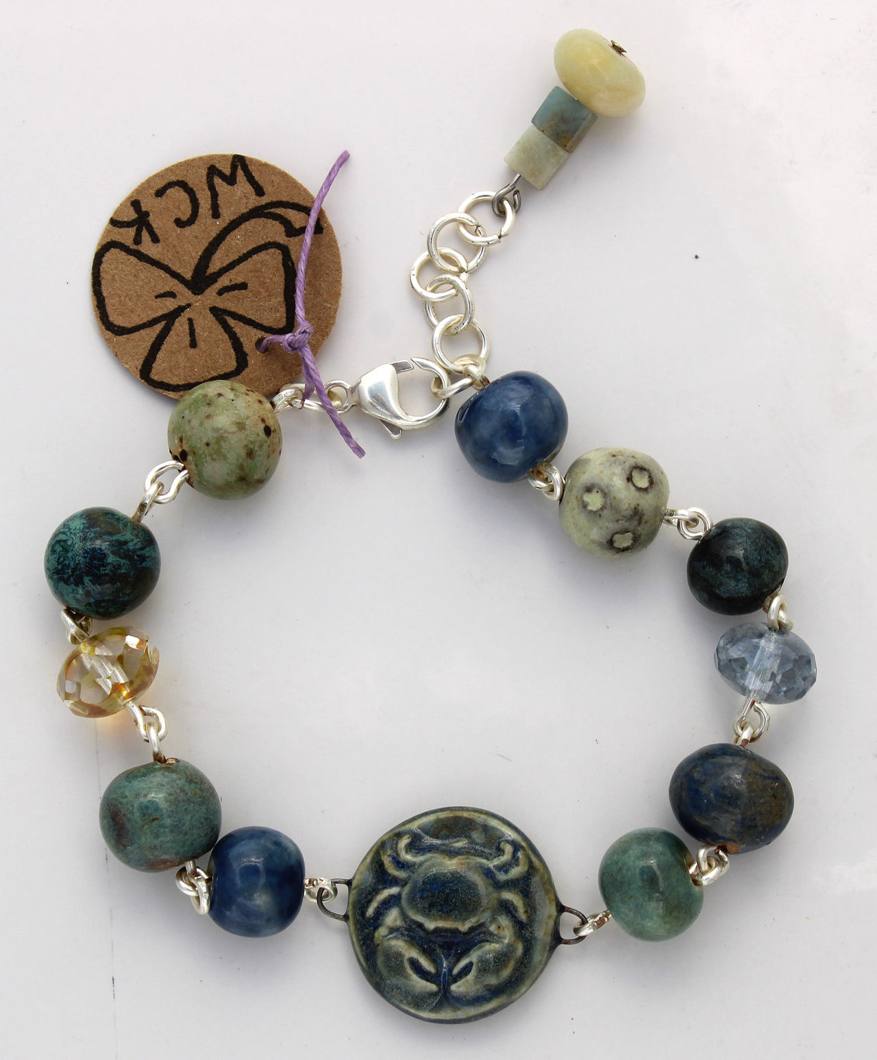 Blue Crab Bracelet