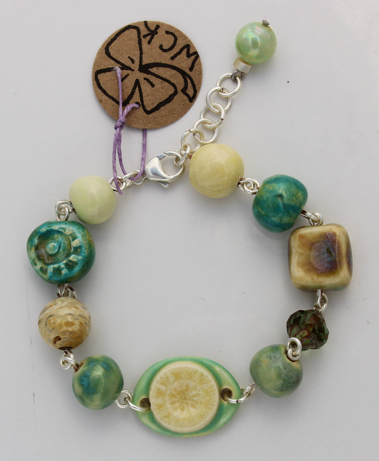 Green and Yellow Bracelet