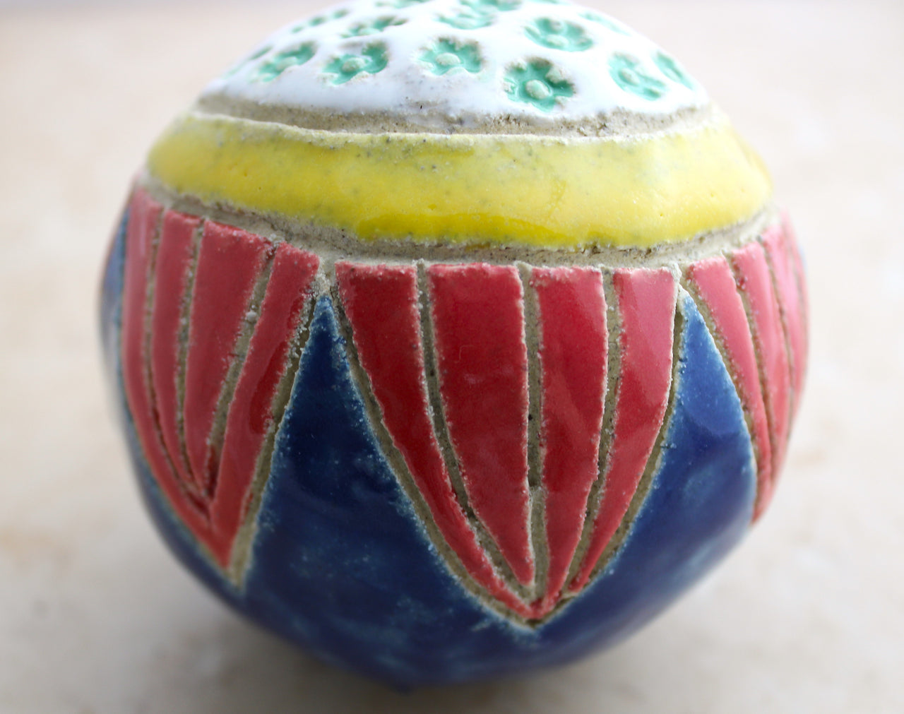 Ceramic Orb Sculpture 3