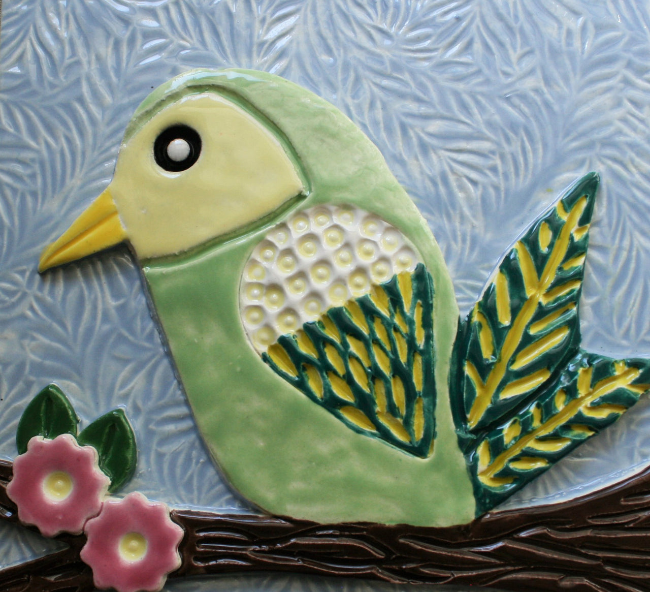 Bird Ceramic Wall Art Tile 3