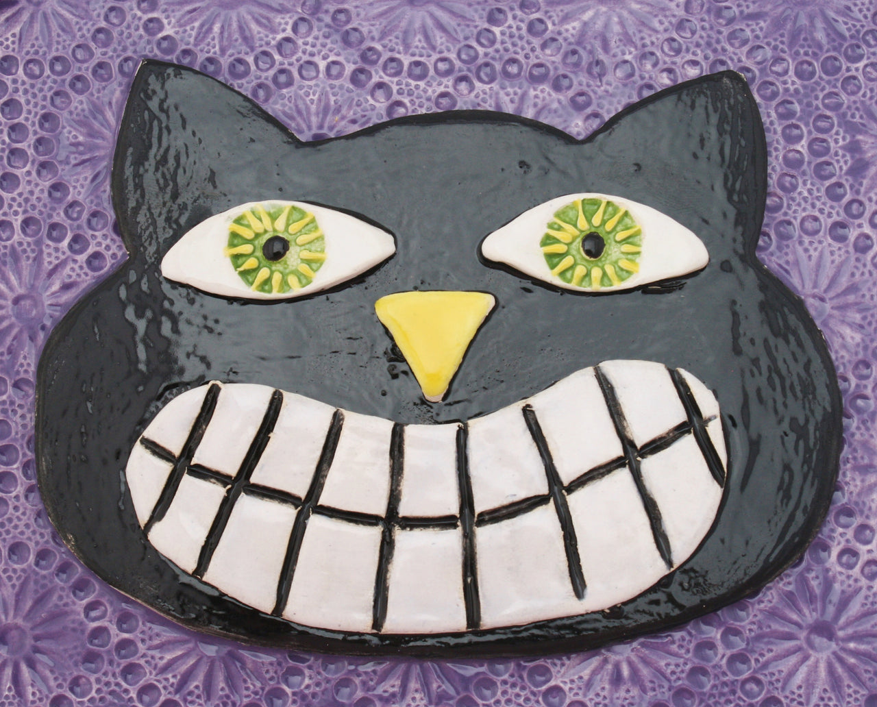 Cat Ceramic Wall Art Tile 1