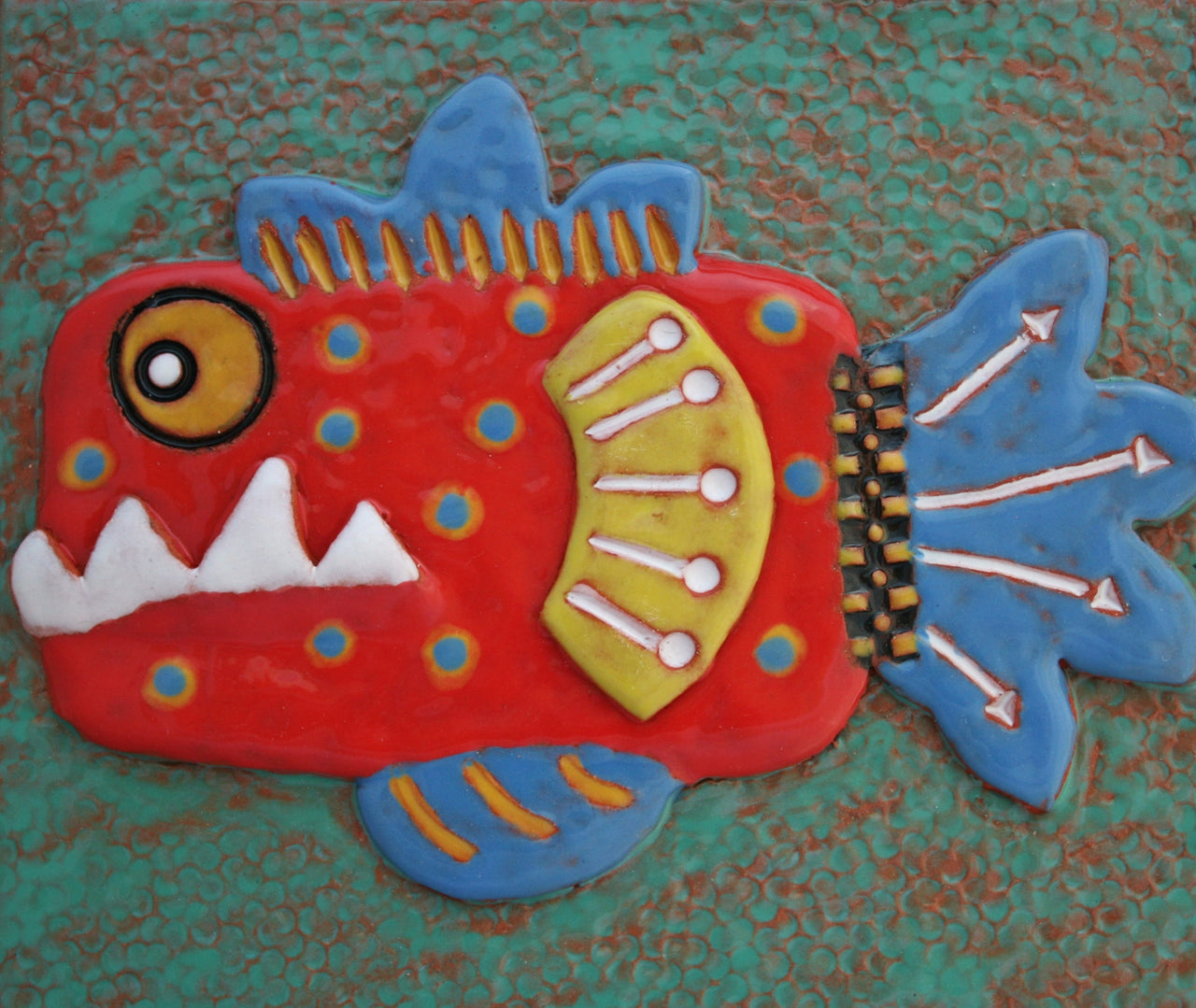 Fish Ceramic Wall Art Tile 1