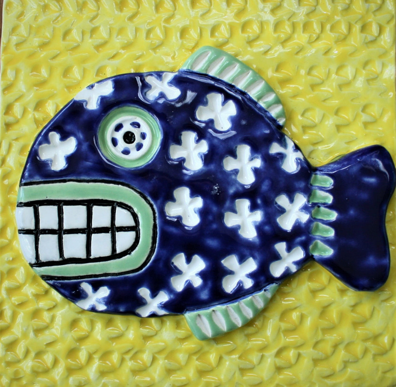 Fish Ceramic Wall Art Tile 7