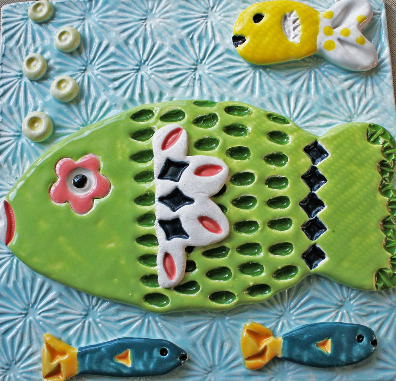Fish Ceramic Wall Art Tile 10