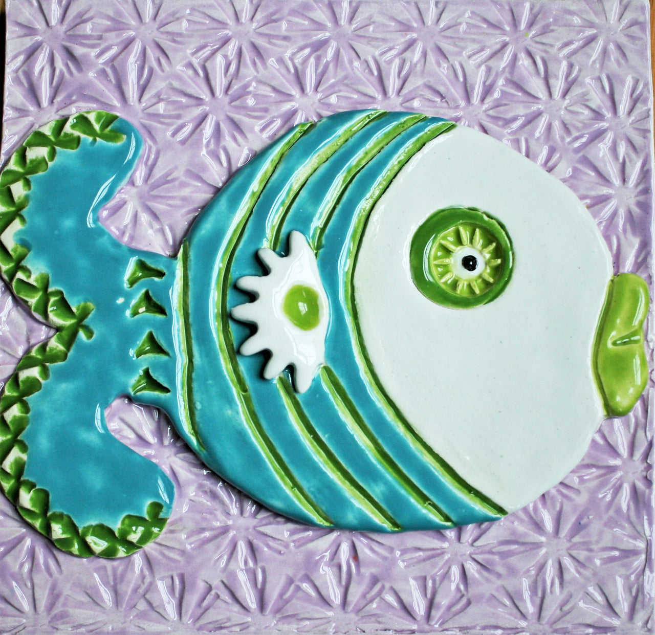 Fish Ceramic Wall Art Tile 12