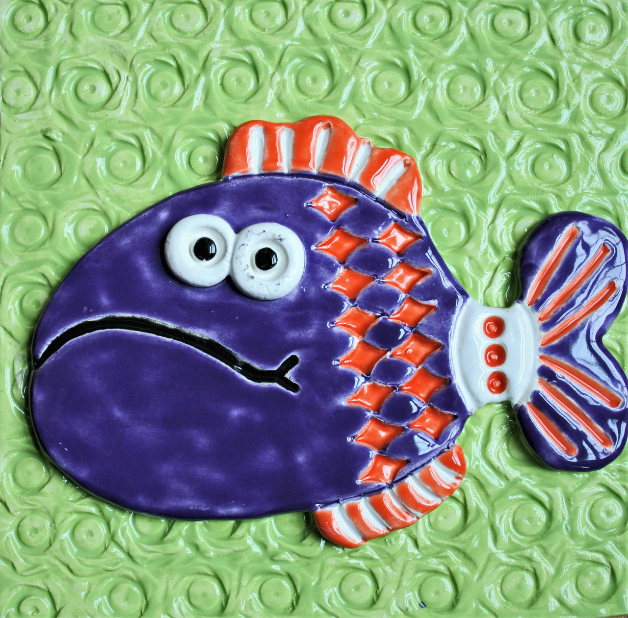 Fish Ceramic Wall Art Tile 13