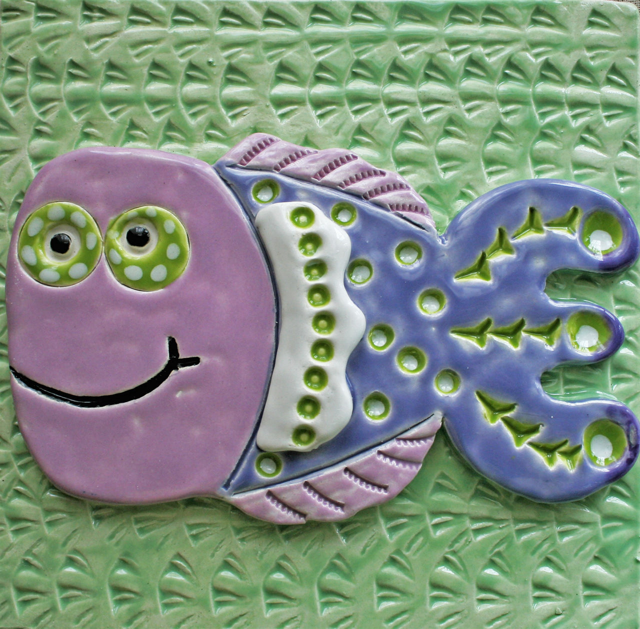 Fish Ceramic Wall Art Tile 21