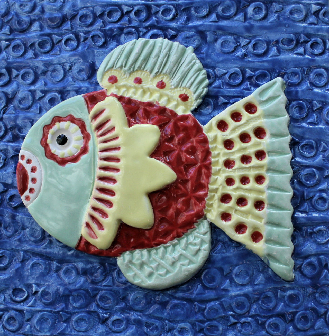 Fish Ceramic Wall Art Tile 26