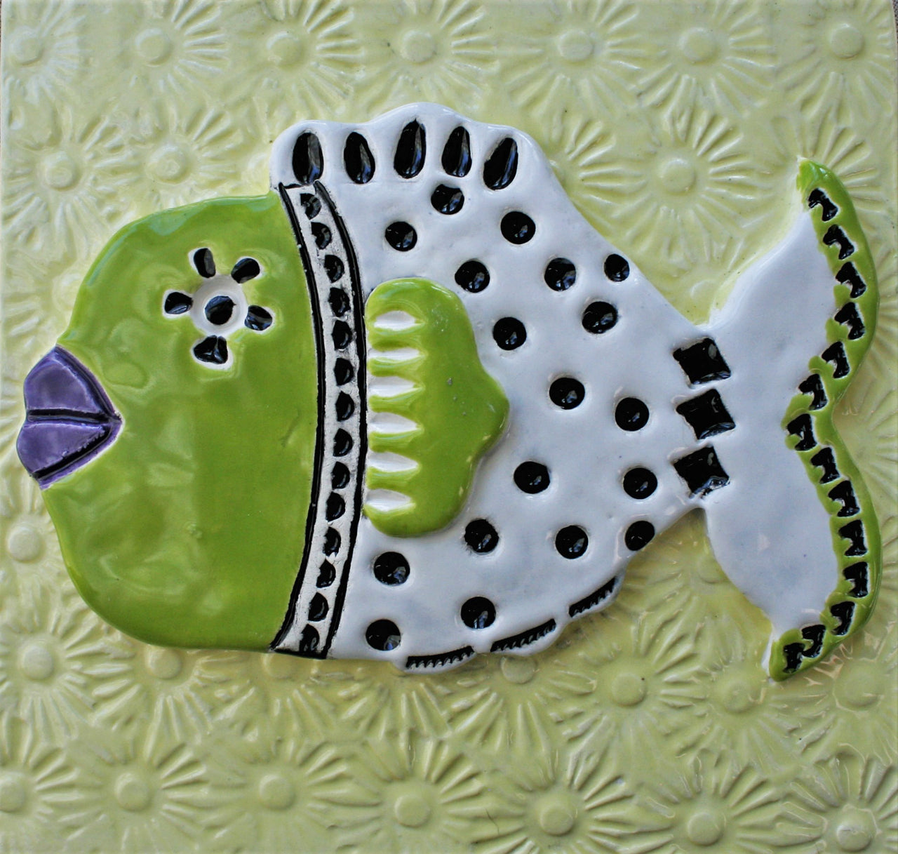Fish Ceramic Wall Art Tile 27