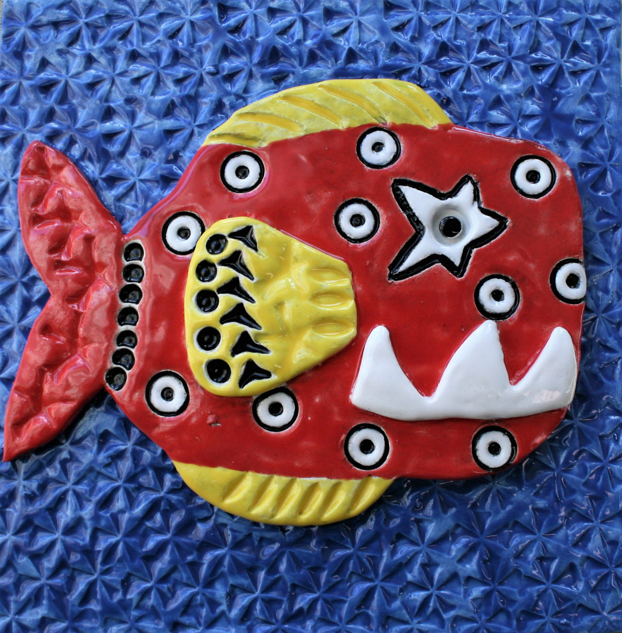 Fish Ceramic Wall Art Tile 28