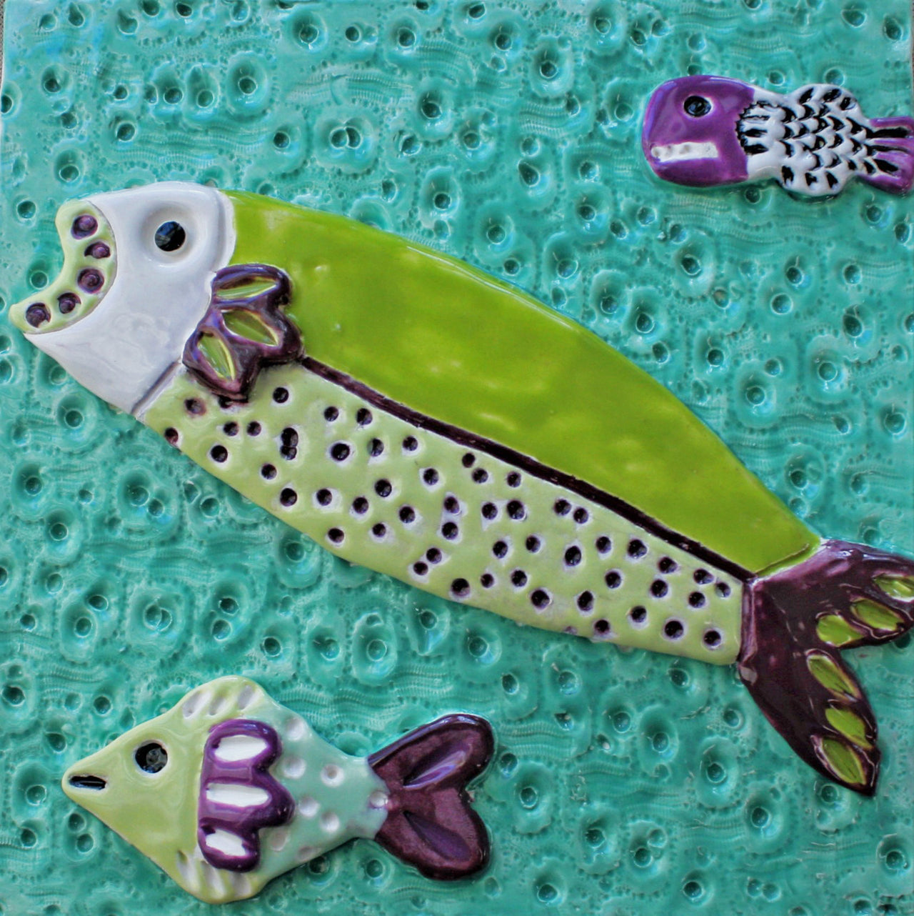Fish Ceramic Wall Art Tile 30