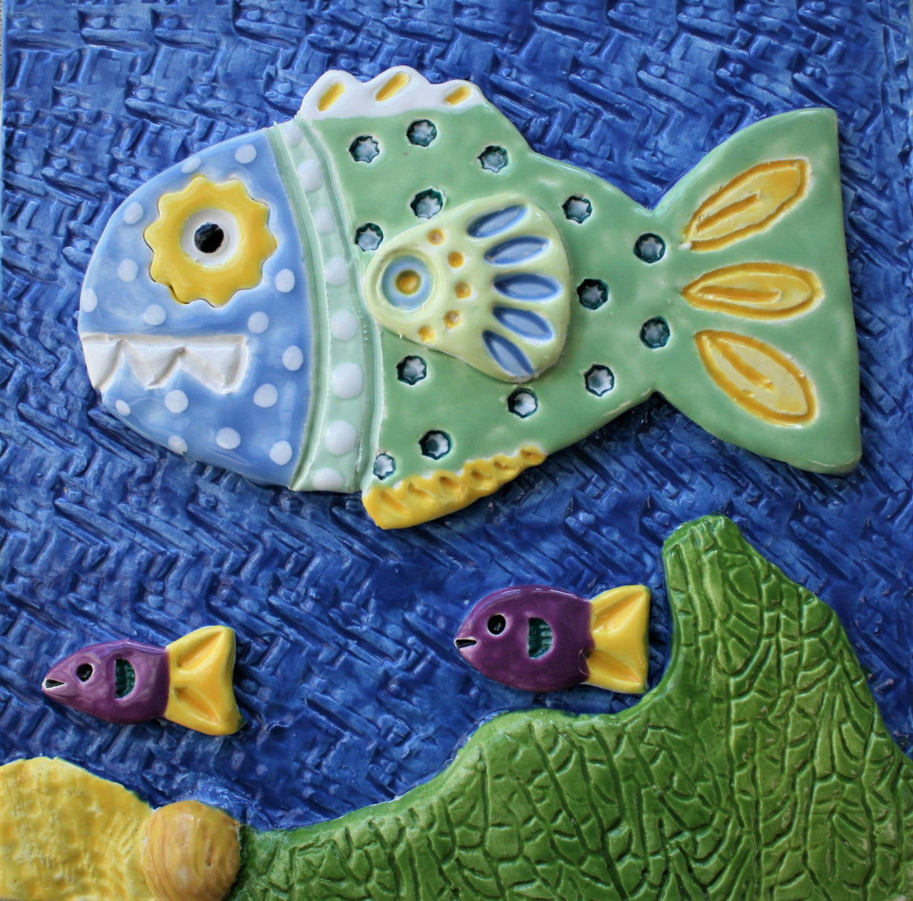 Fish Ceramic Wall Art Tile 31