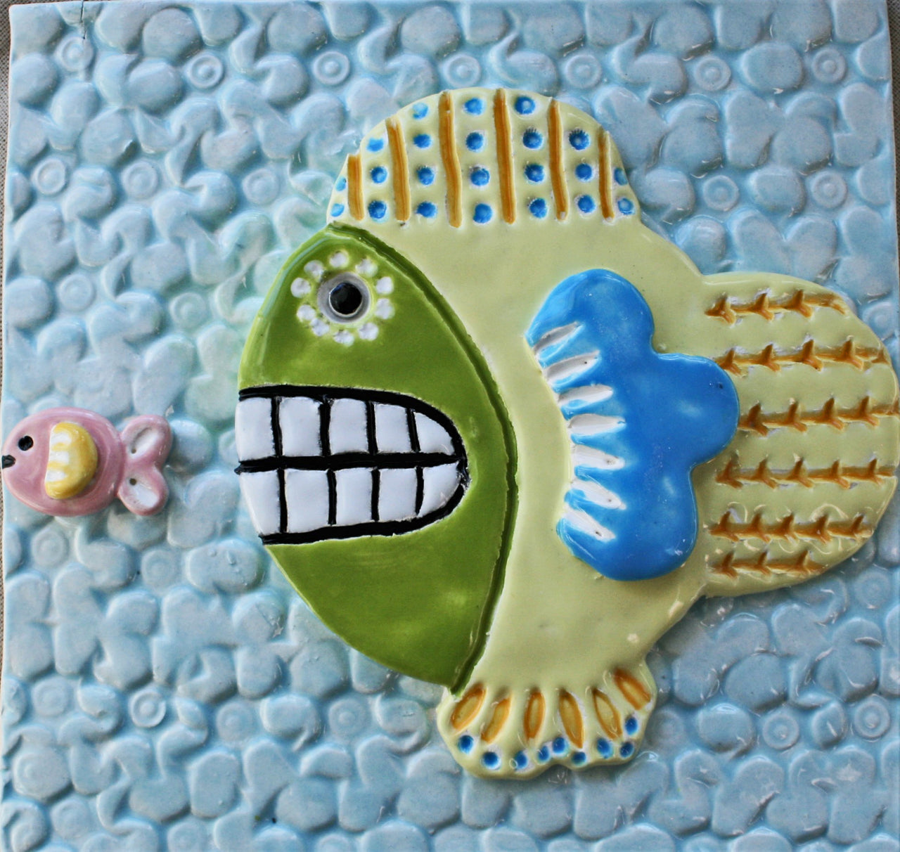 Fish Ceramic Wall Art Tile 33