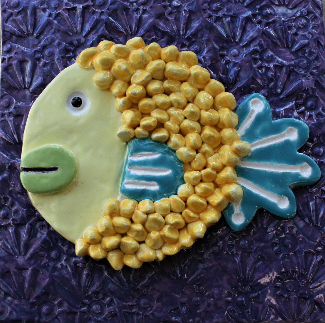 Fish Ceramic Wall Art Tile 34