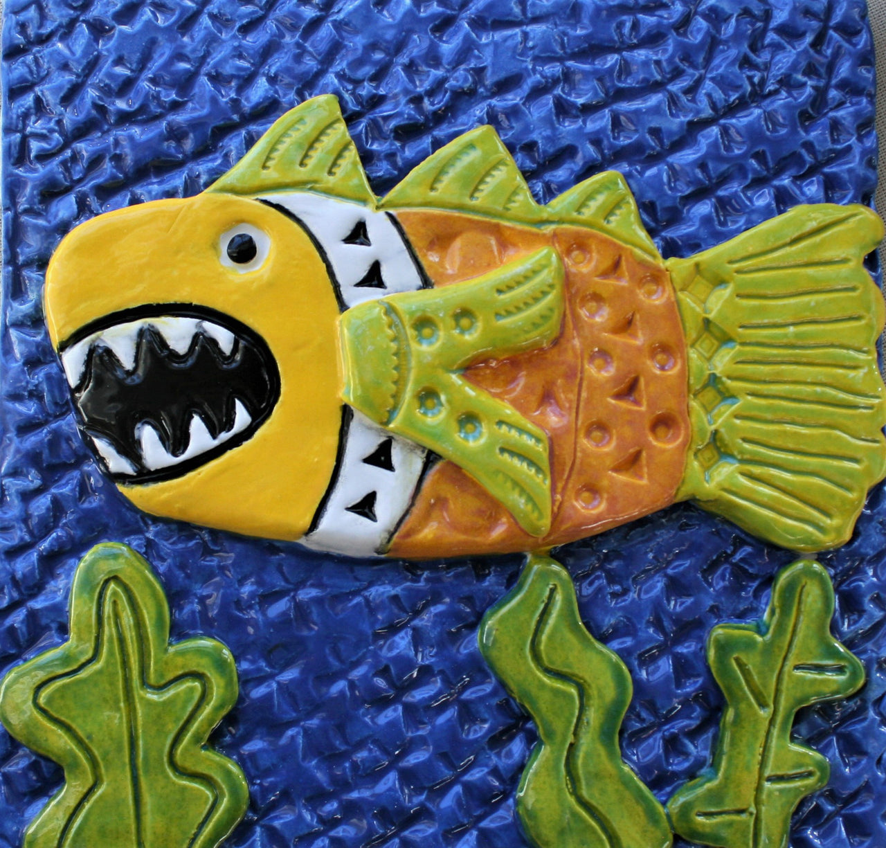 Fish Ceramic Wall Art Tile 35