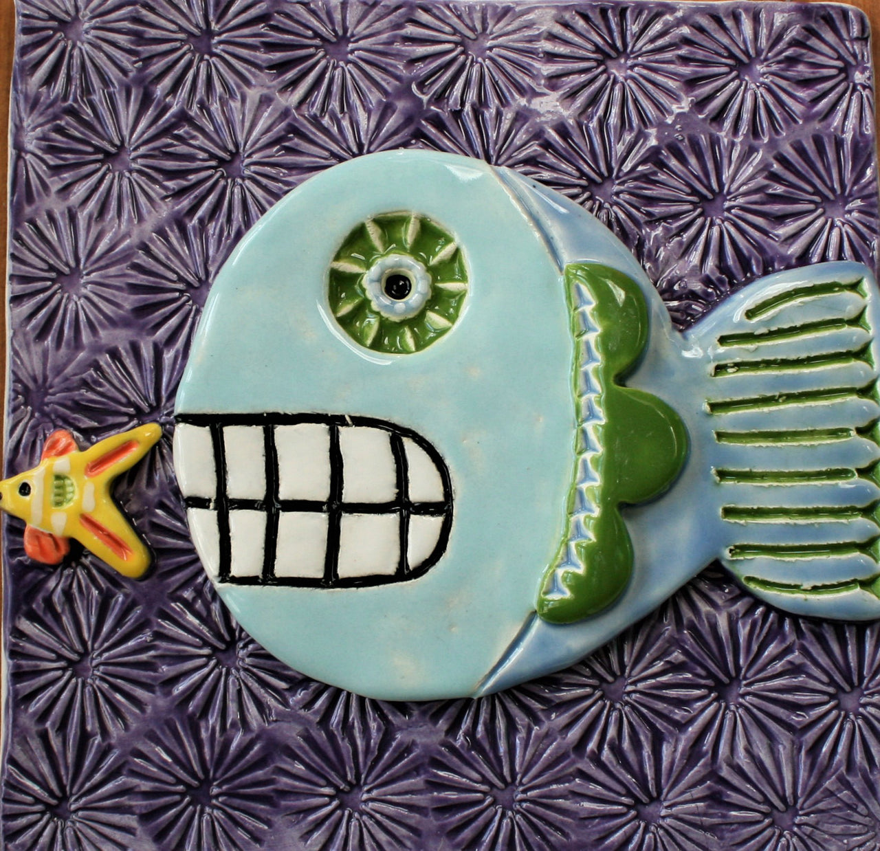Fish Ceramic Wall Art Tile 37