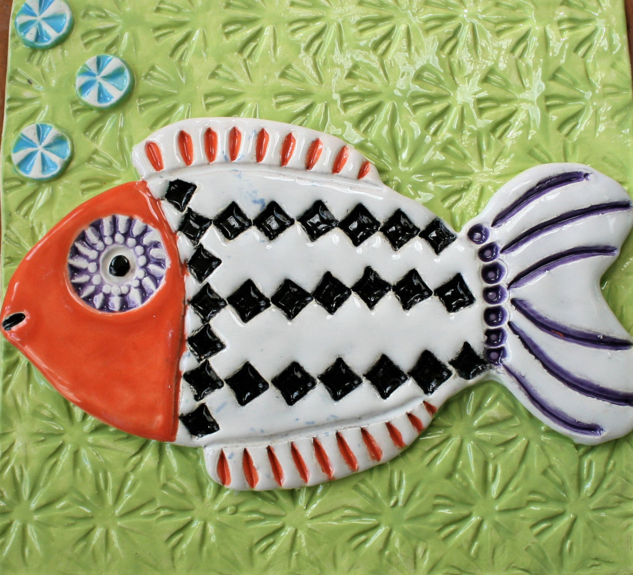 Fish Ceramic Wall Art Tile 38