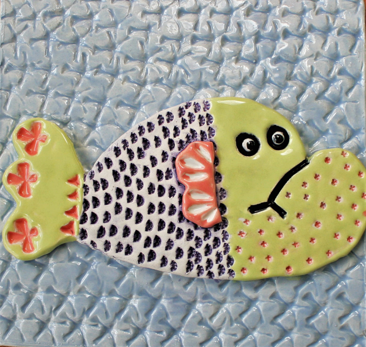 Fish Ceramic Wall Art Tile 40