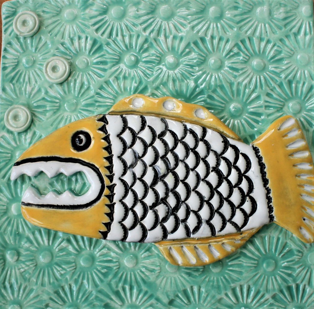Fish Ceramic Wall Art Tile 42