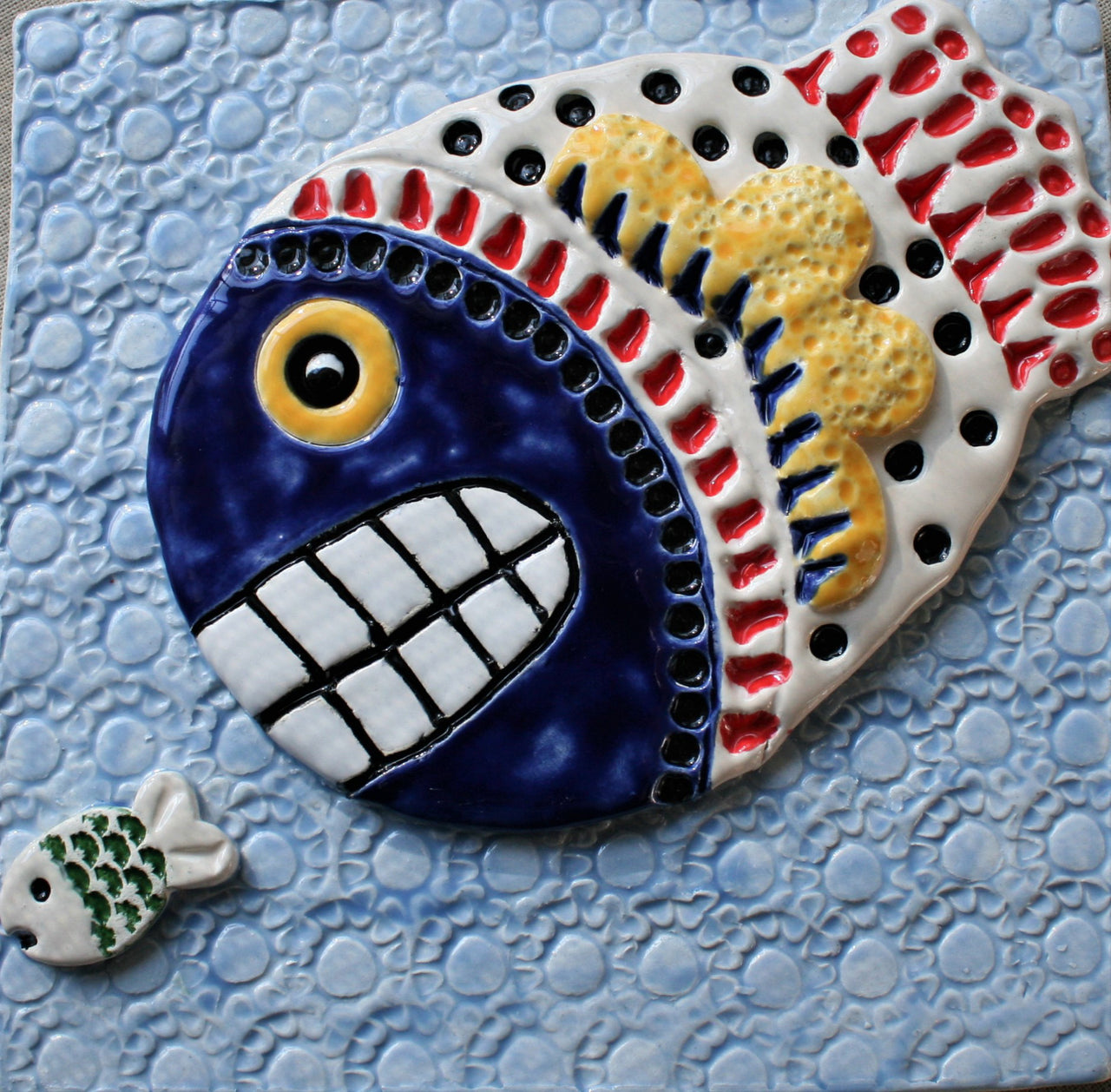Fish Ceramic Wall Art Tile 44