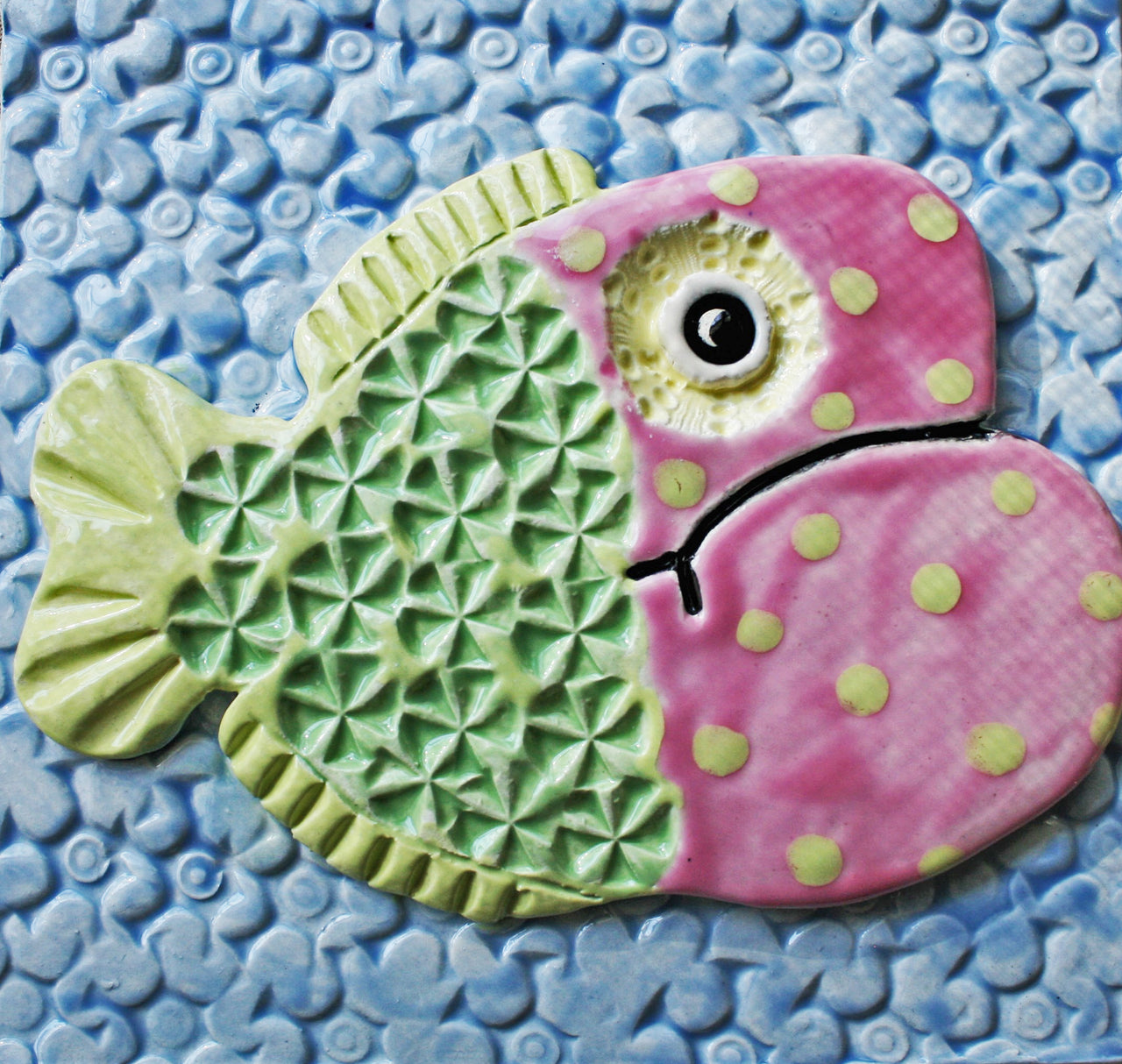 Fish Ceramic Wall Art Tile 6