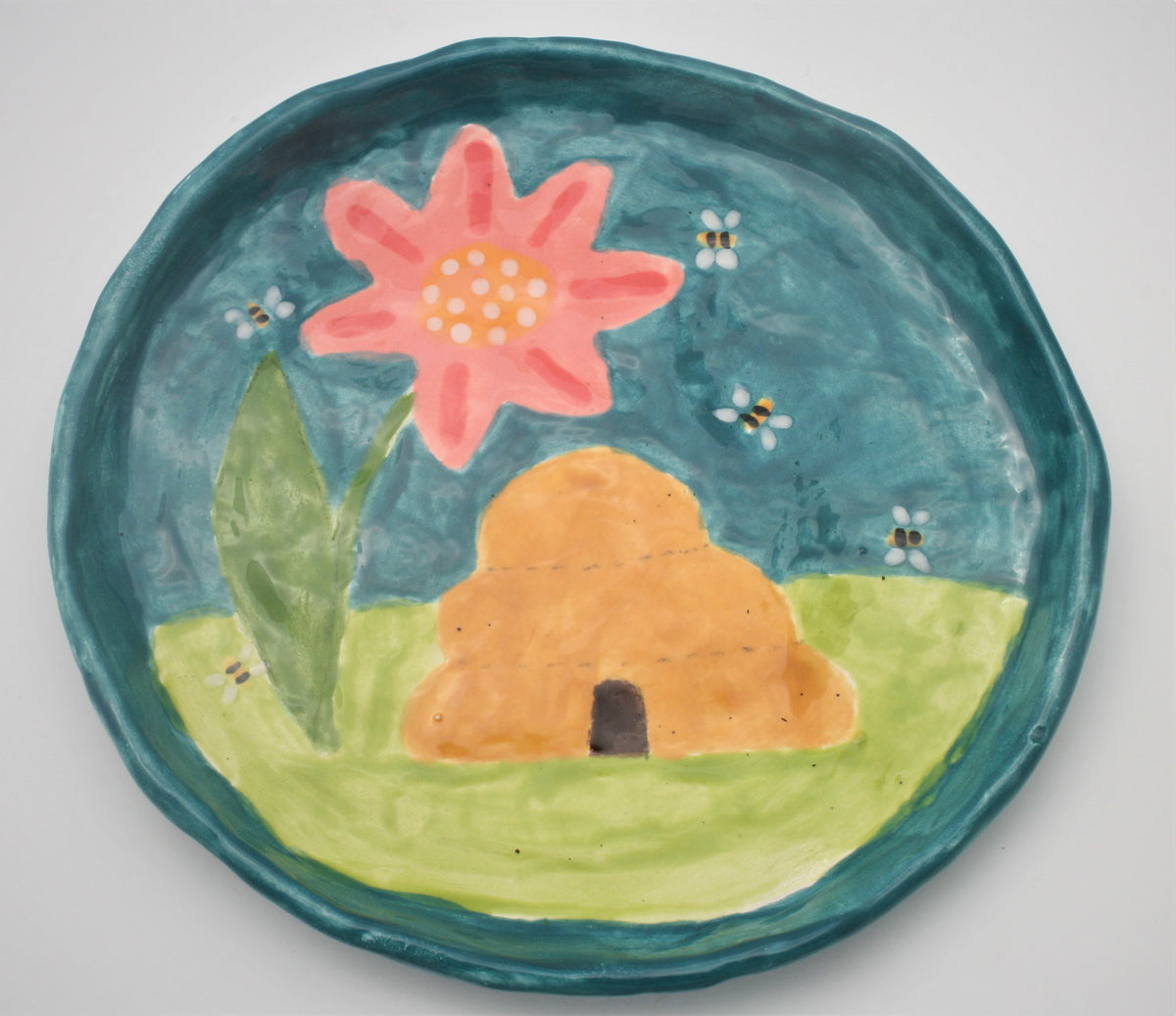Hand Painted Ceramic Dish 2601