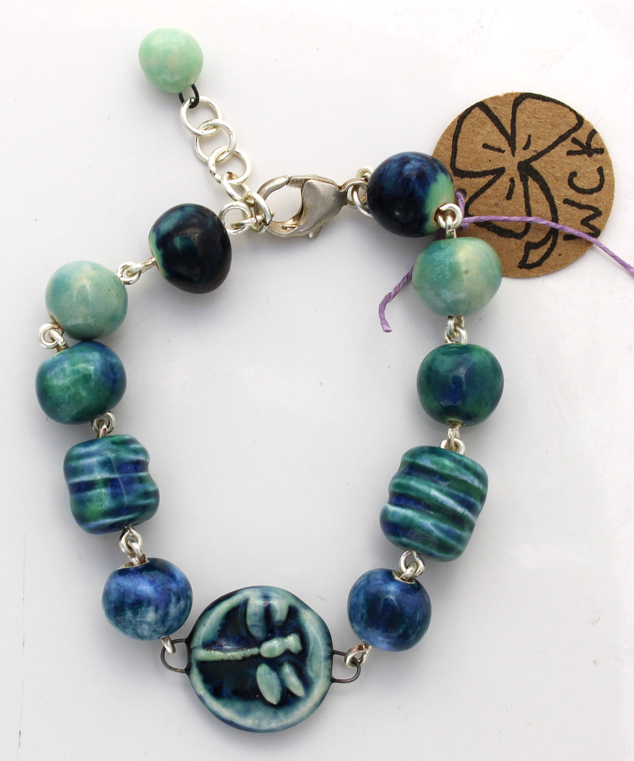 Blue Dragonfly Bracelet