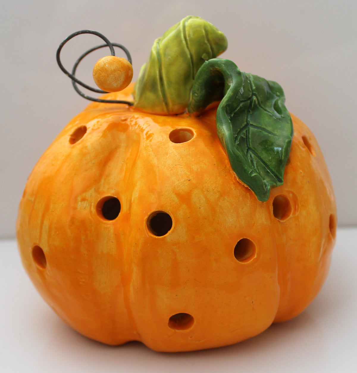 Pumpkin Tea Light Decoration