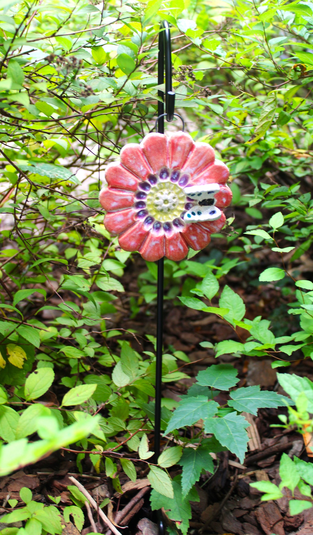 Garden Flower on Shepherd's Hook