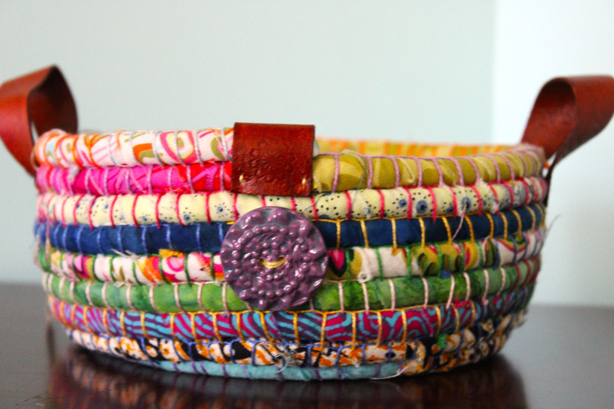 Handcrafted Coil Basket 4
