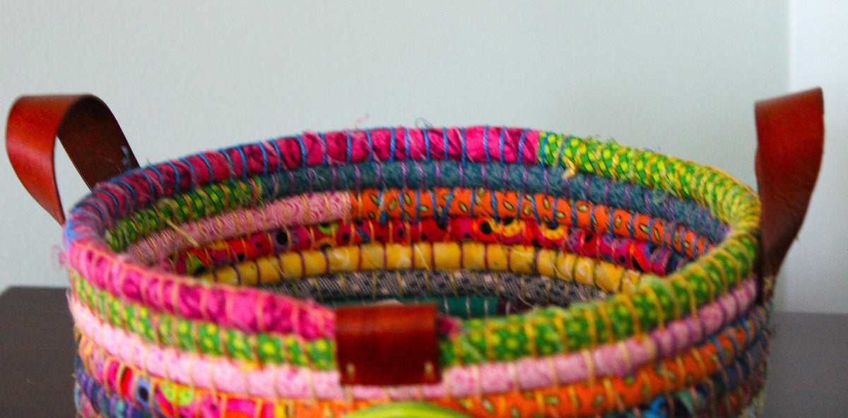 Handcrafted Coil Basket 3