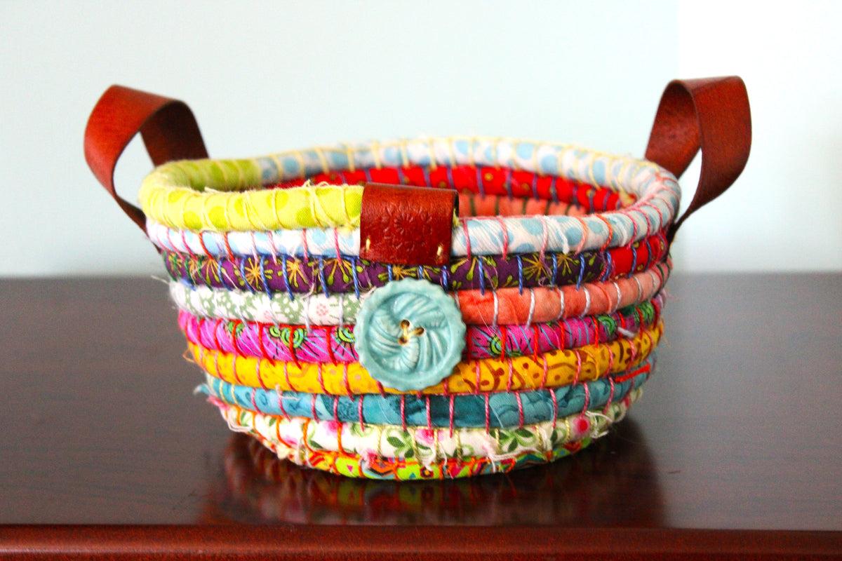 Handcrafted Coil Basket 6