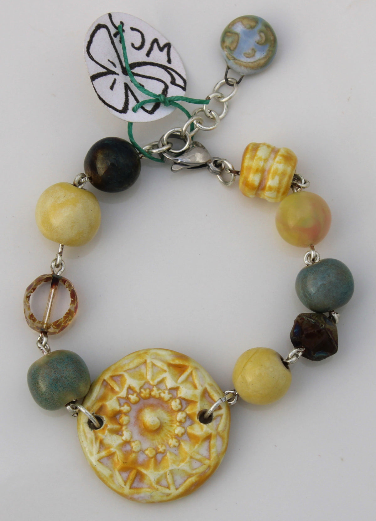 Yellow Flower Bracelet 2616