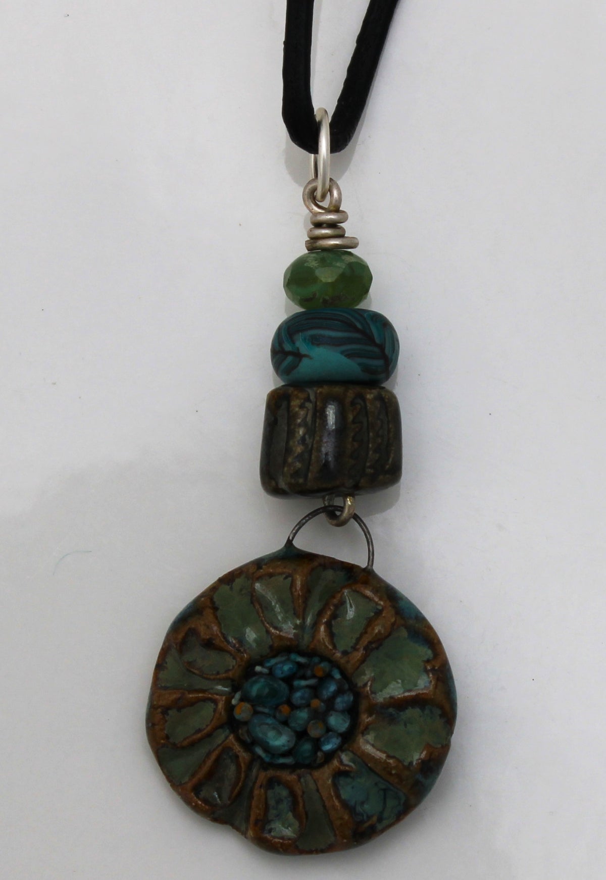 Micro Mosaic Necklace 1030