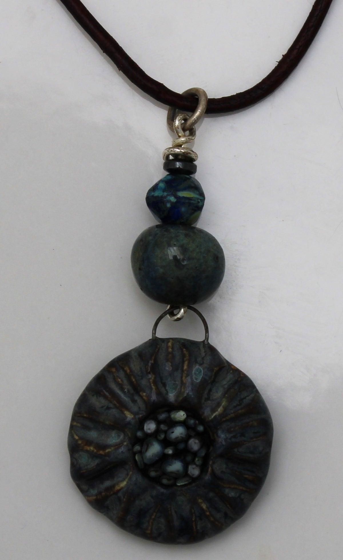 Micro Mosaic Necklace 1015