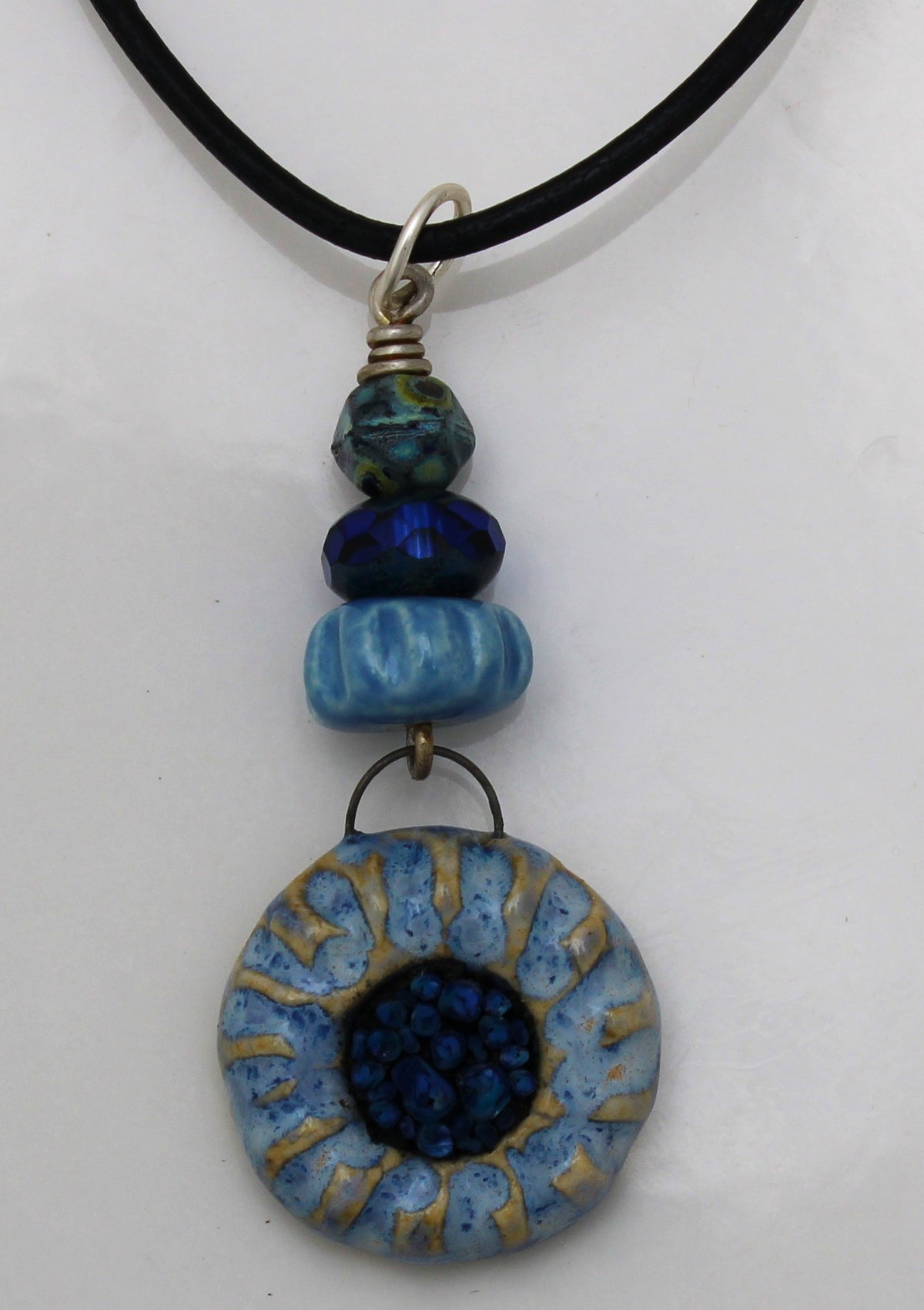Micro Mosaic Necklace 1019