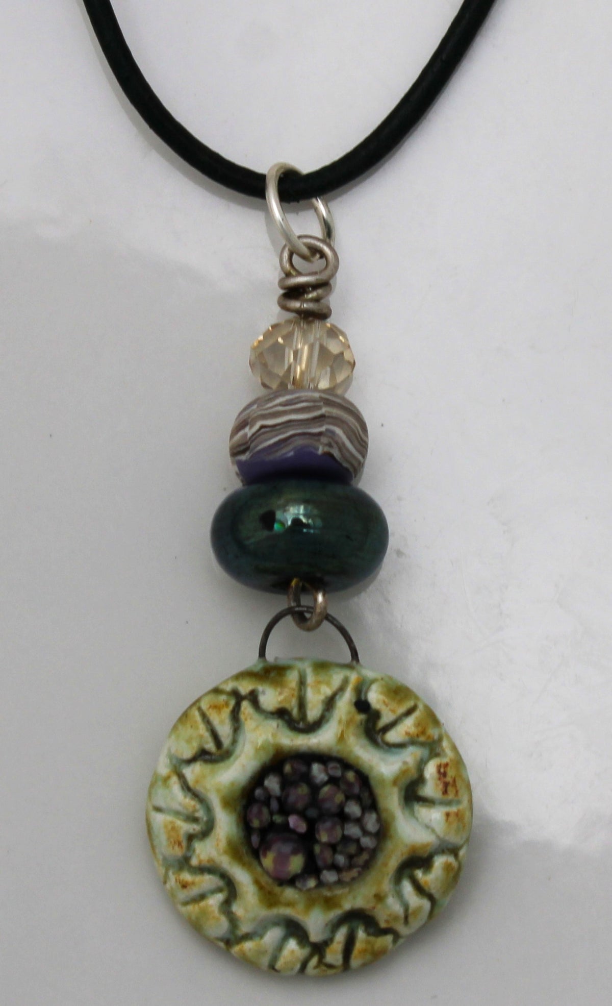 Micro Mosaic Necklace 1021