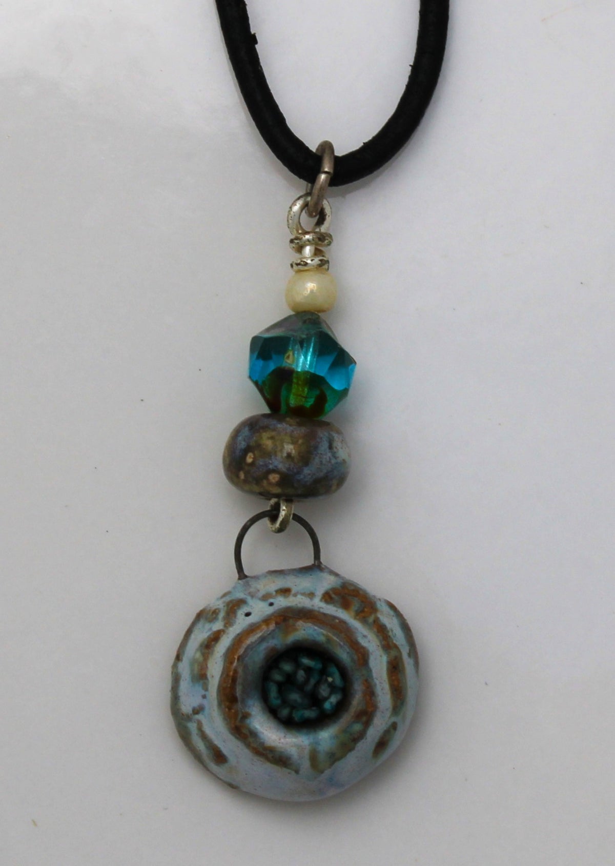 Micro Mosaic Necklace 1026