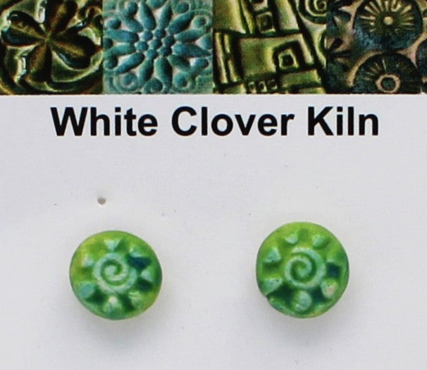 Ceramic Post Earrings 2607