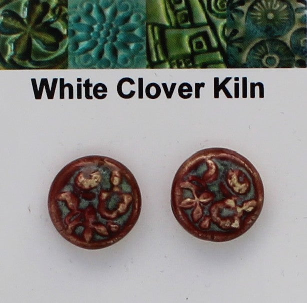 Ceramic Post Earrings 2609