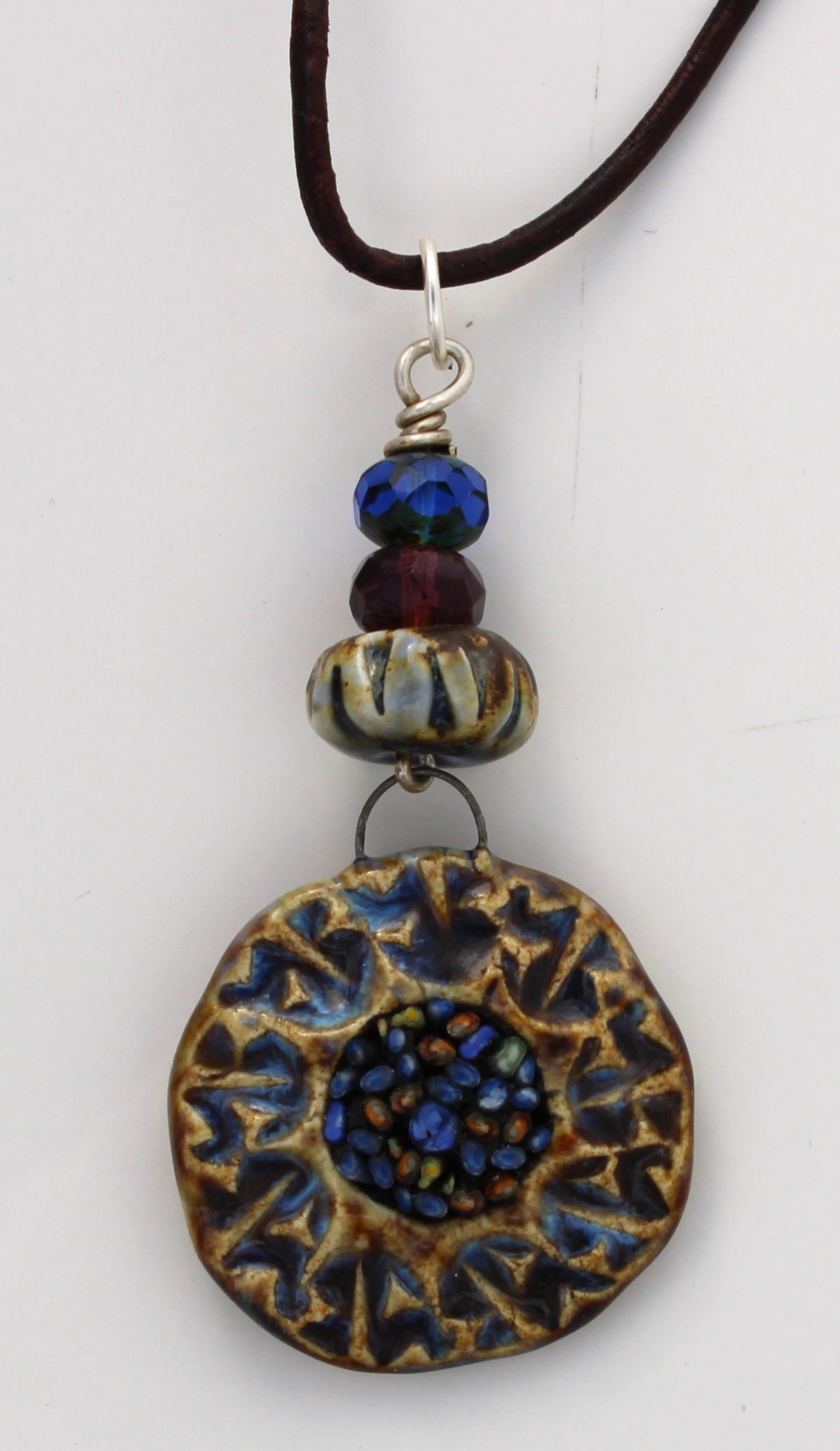Micro Mosaic Necklace 1032