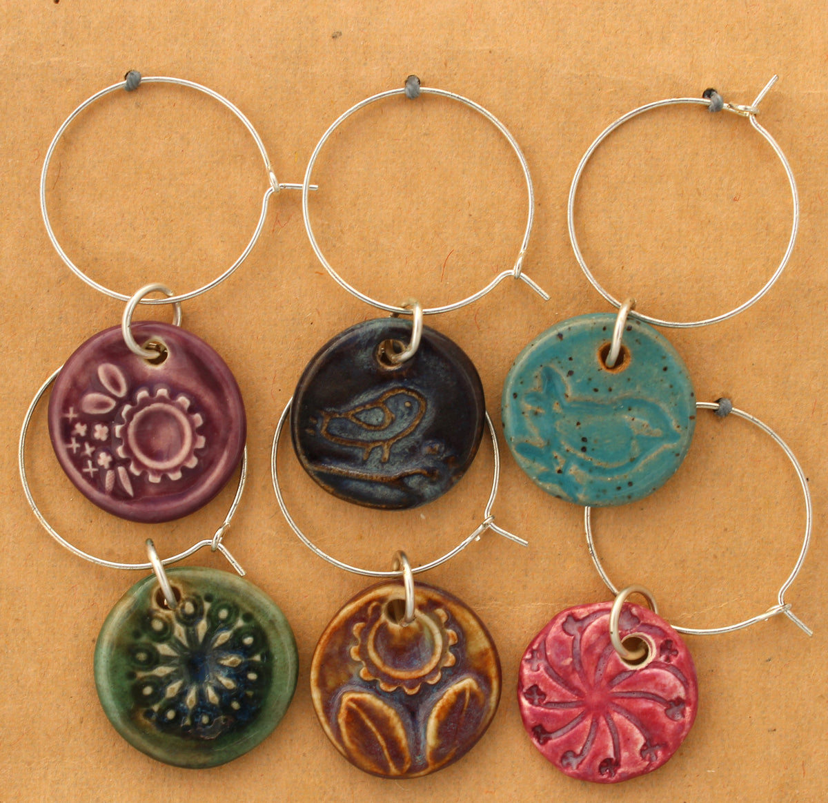 Wine Glass Charm Set 2604