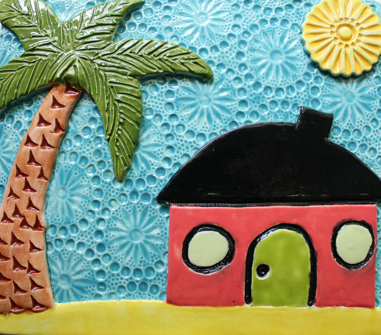 Beach House Wall Art Tile 2