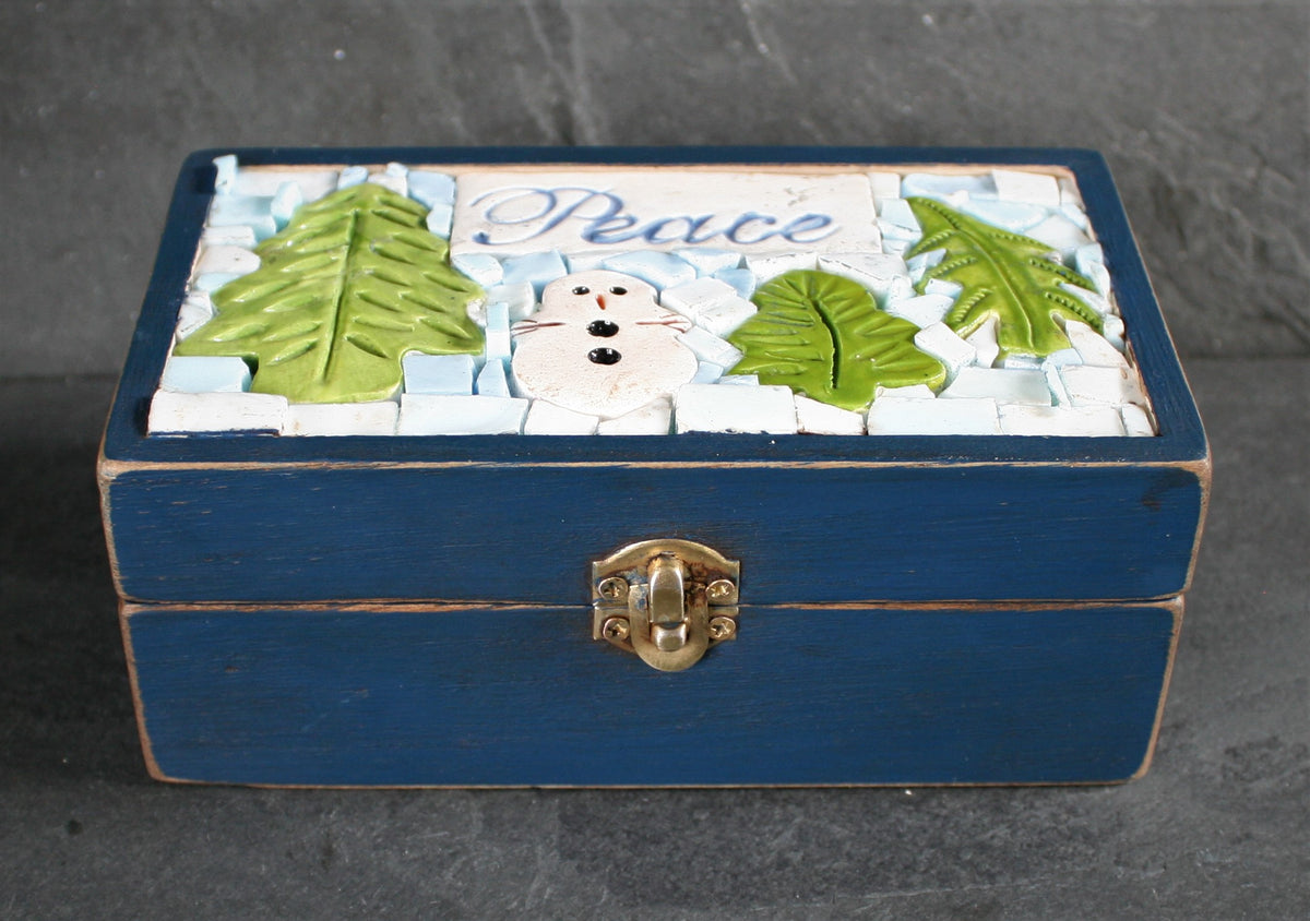 Small Mosaic Wooden Box 6